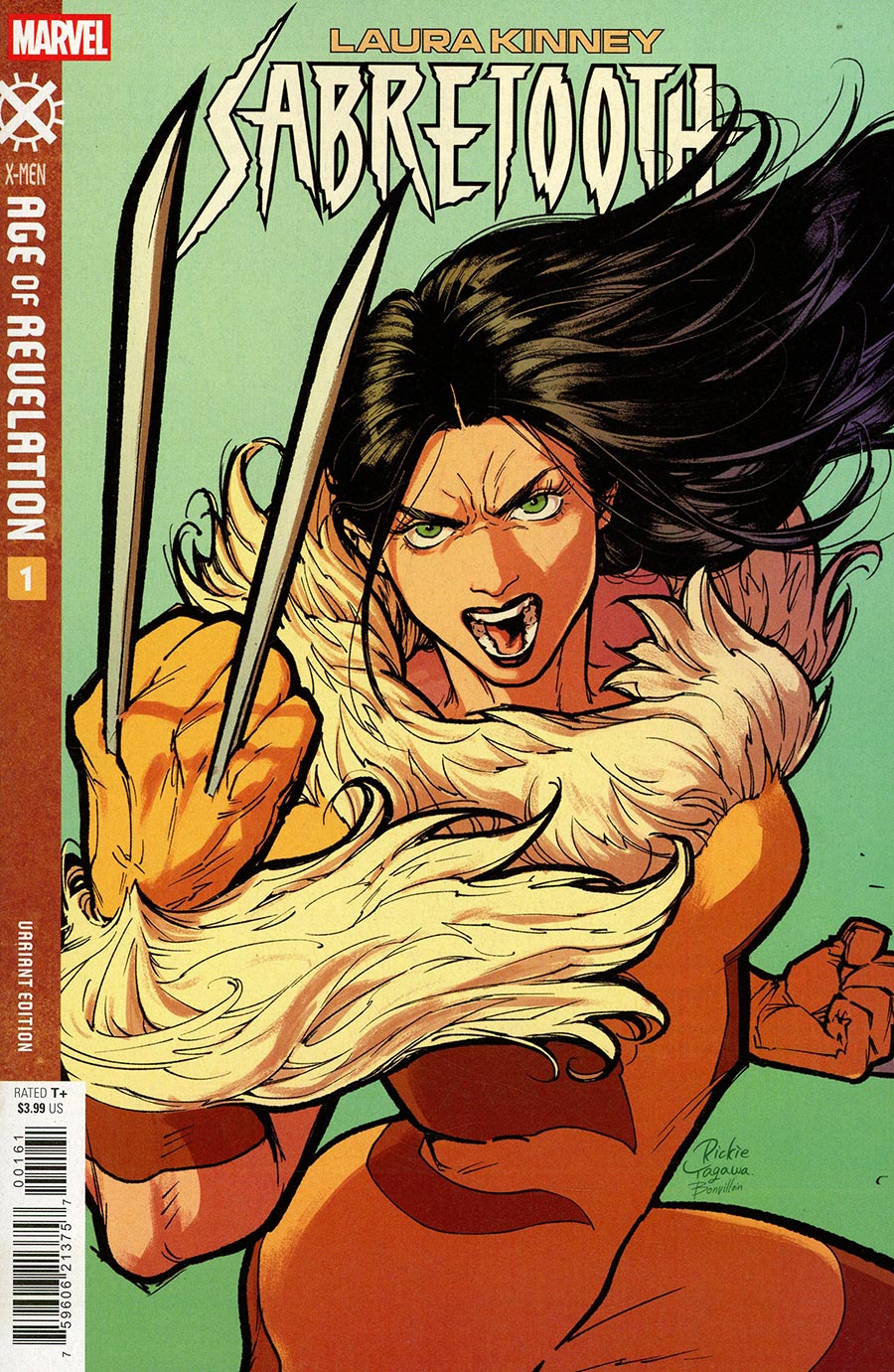 Laura Kinney Sabretooth #1 Cover C Variant Rickie Yagawa Laura Kinney Cover (Age Of Revelation Tie-In)