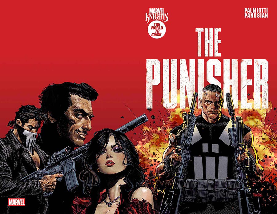 Marvel Knights Punisher #1 Cover A Regular Dan Panosian Wraparound Cover