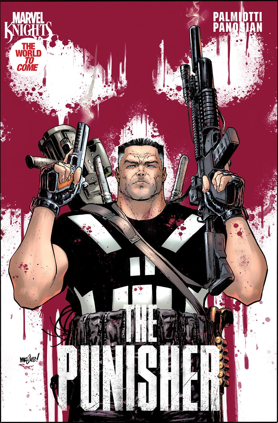 Marvel Knights Punisher #1 Cover C Variant David Marquez Cover