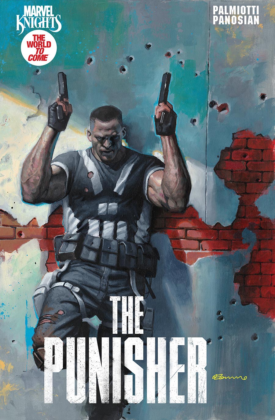 Marvel Knights Punisher #1 Cover D Incentive Fabrizio De Tommaso Variant Cover