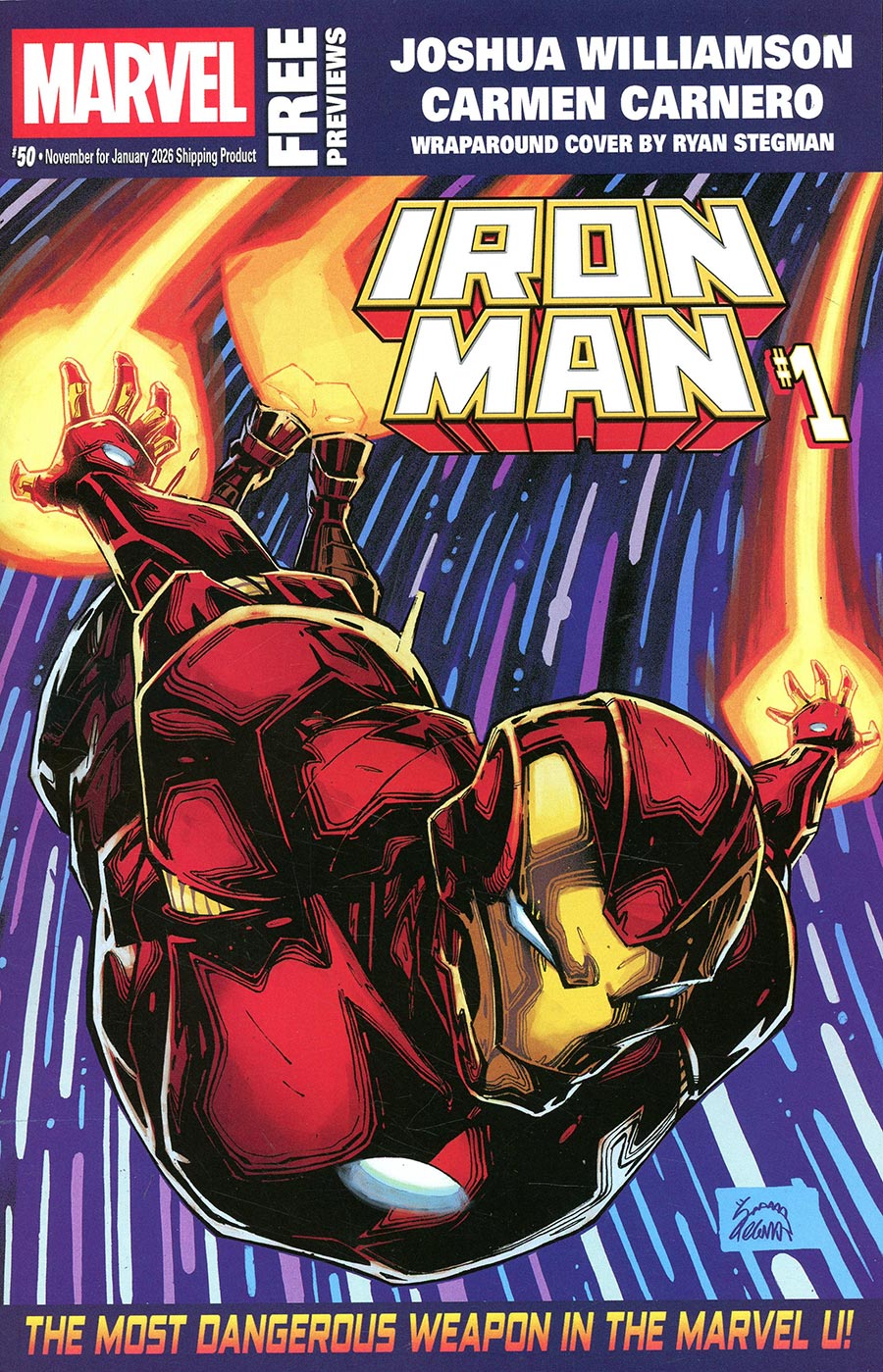 Marvel Previews Vol 6 #50 November 2025 - FREE -