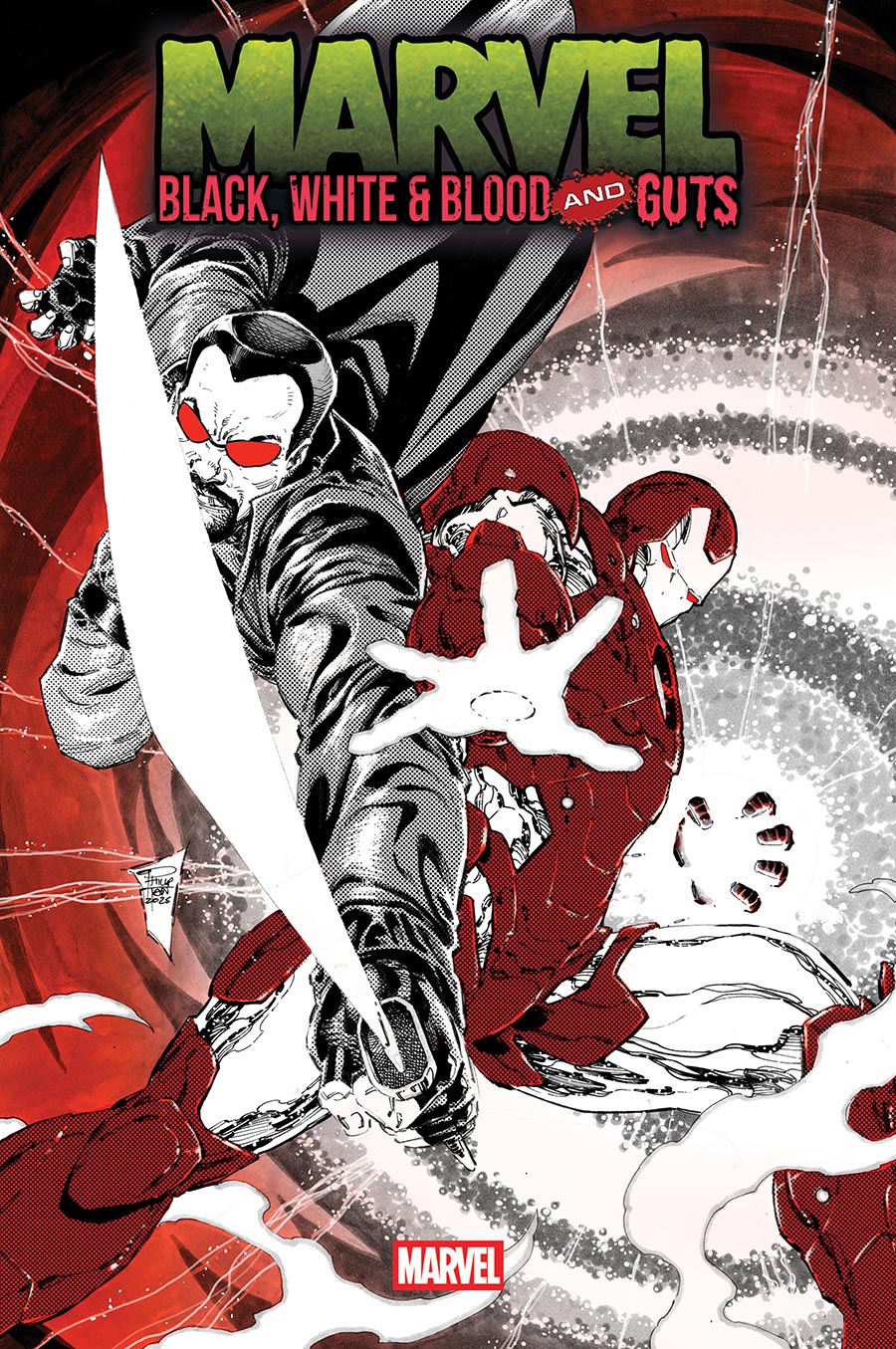 Marvel Black White & Blood And Guts #1 Cover E Incentive Philip Tan Variant Cover