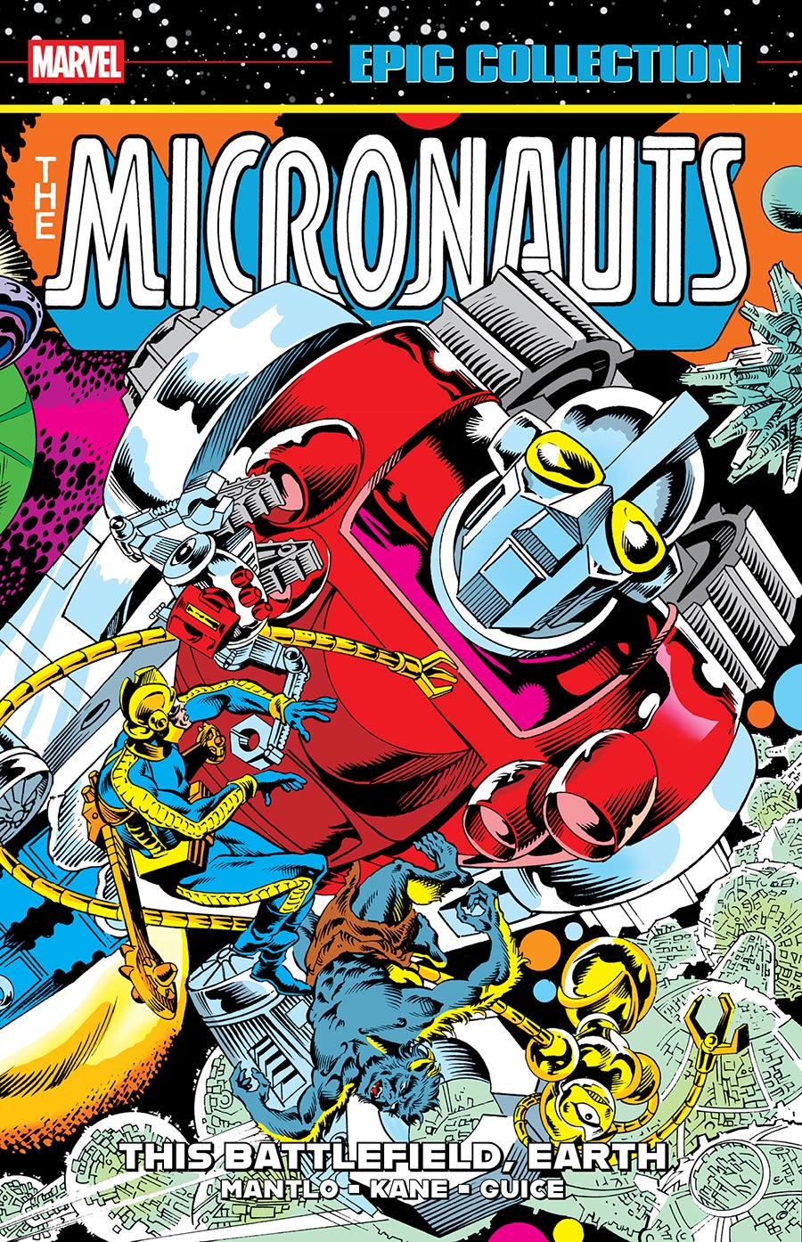 Micronauts The Original Marvel Years Epic Collection Vol 3 This Battlefield Earth TP