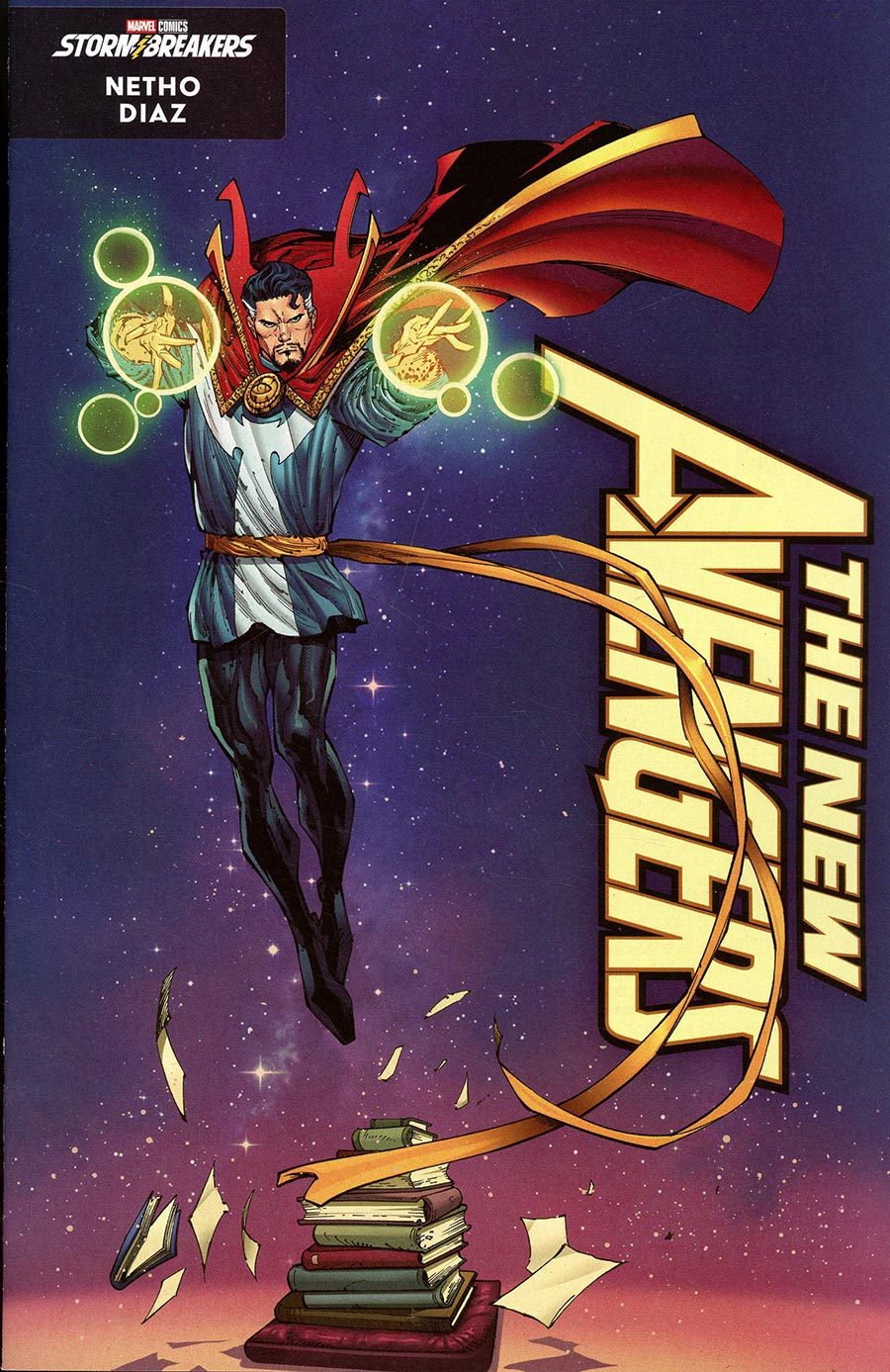 New Avengers Vol 5 #5 Cover C Variant Netho Diaz Stormbreakers New Class Cover