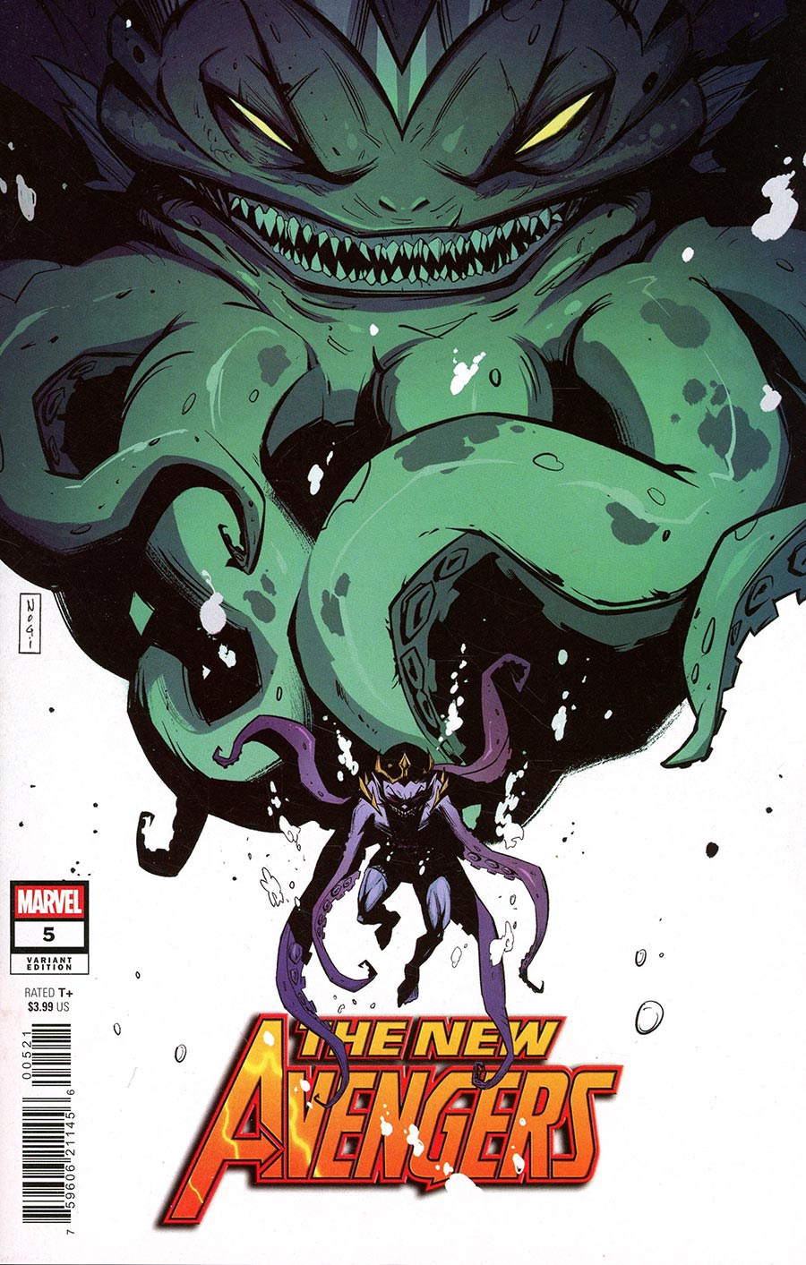 New Avengers Vol 5 #5 Cover B Variant Nogi San Killuminati Cover
