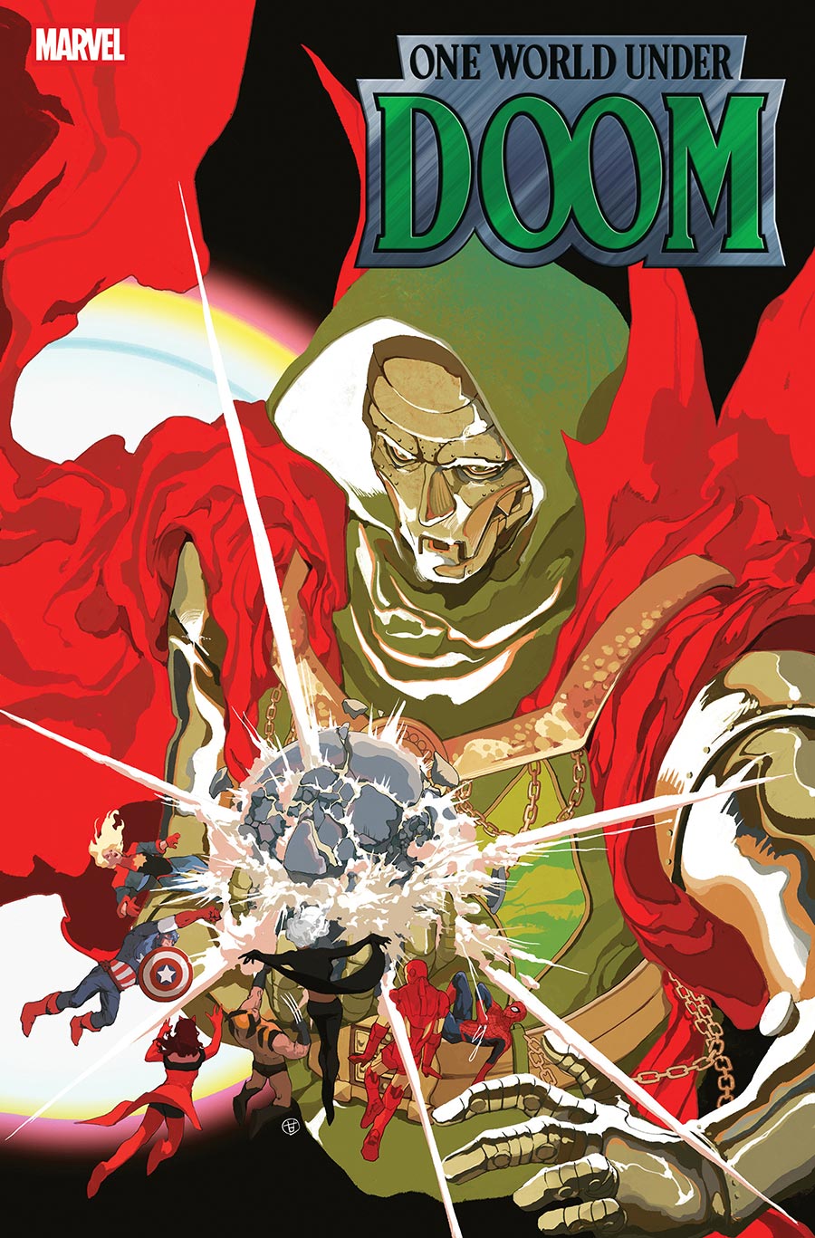 One World Under Doom #8 Cover D Variant Mingyi Gan Cover