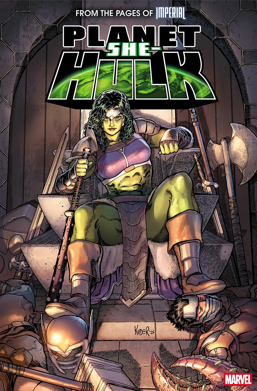 Planet She-Hulk #1 Cover A Regular Aaron Kuder Cover