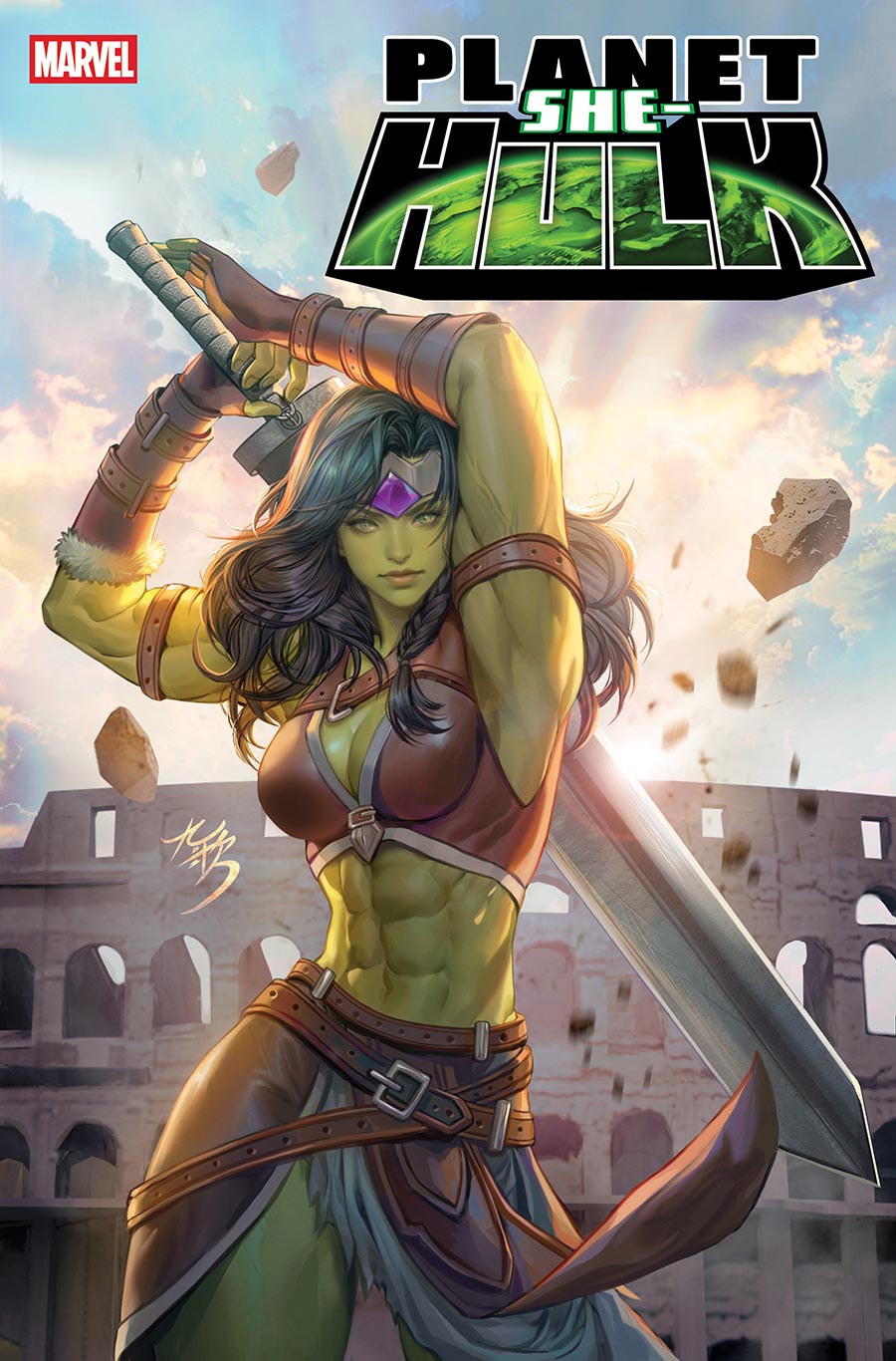 Planet She-Hulk #1 Cover F Incentive Fanyang Variant Cover