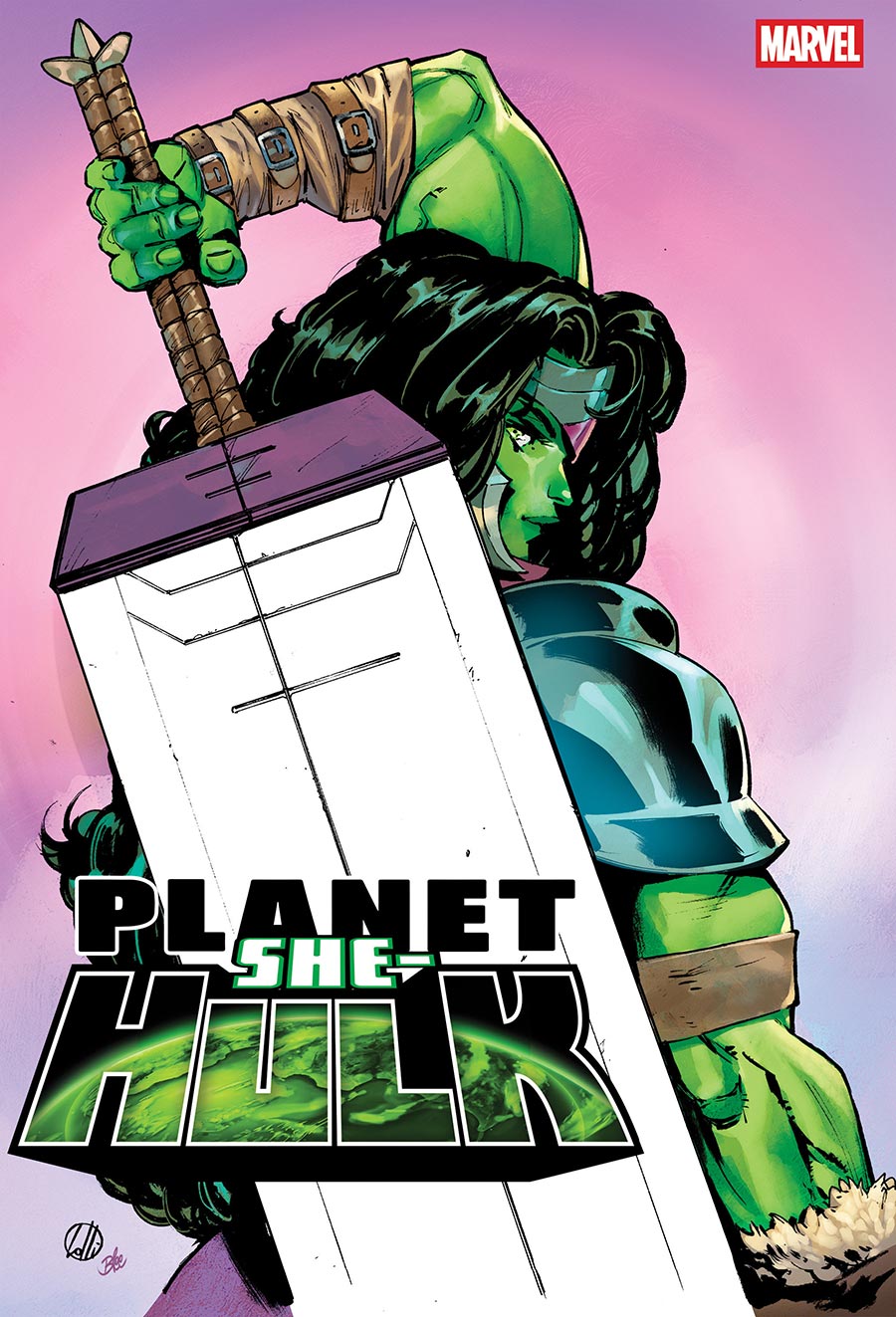 Planet She-Hulk #1 Cover E Variant Matteo Lolli Foil Cover