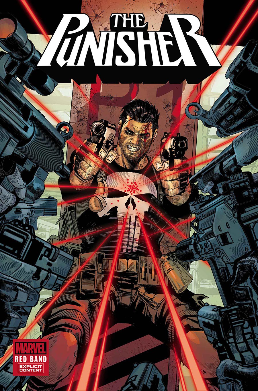 Punisher Red Band #2 Cover A Regular Marco Checchetto Cover With Polybag 