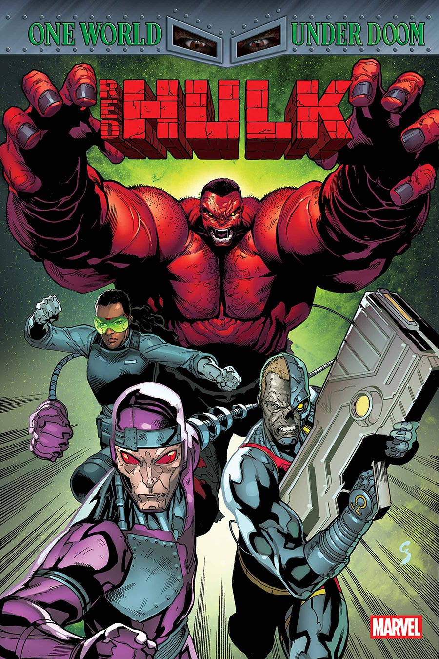 Red Hulk #9 Cover A Regular Geoff Shaw Cover (One World Under Doom Tie-In)
