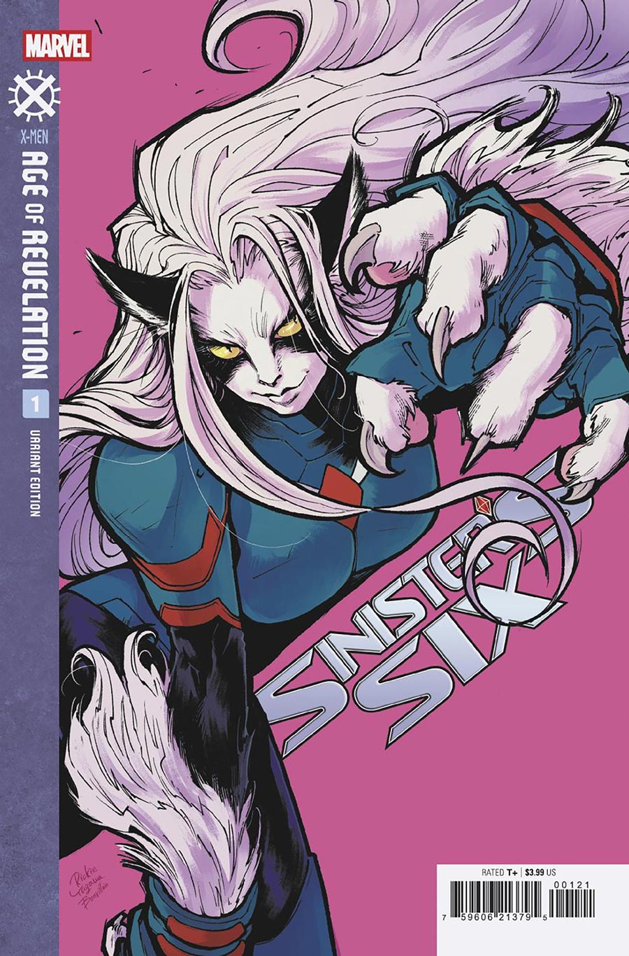 Sinisters Six #1 Cover C Variant Rickie Yagawa Black Cat Cover (Age Of Revelation Tie-In)