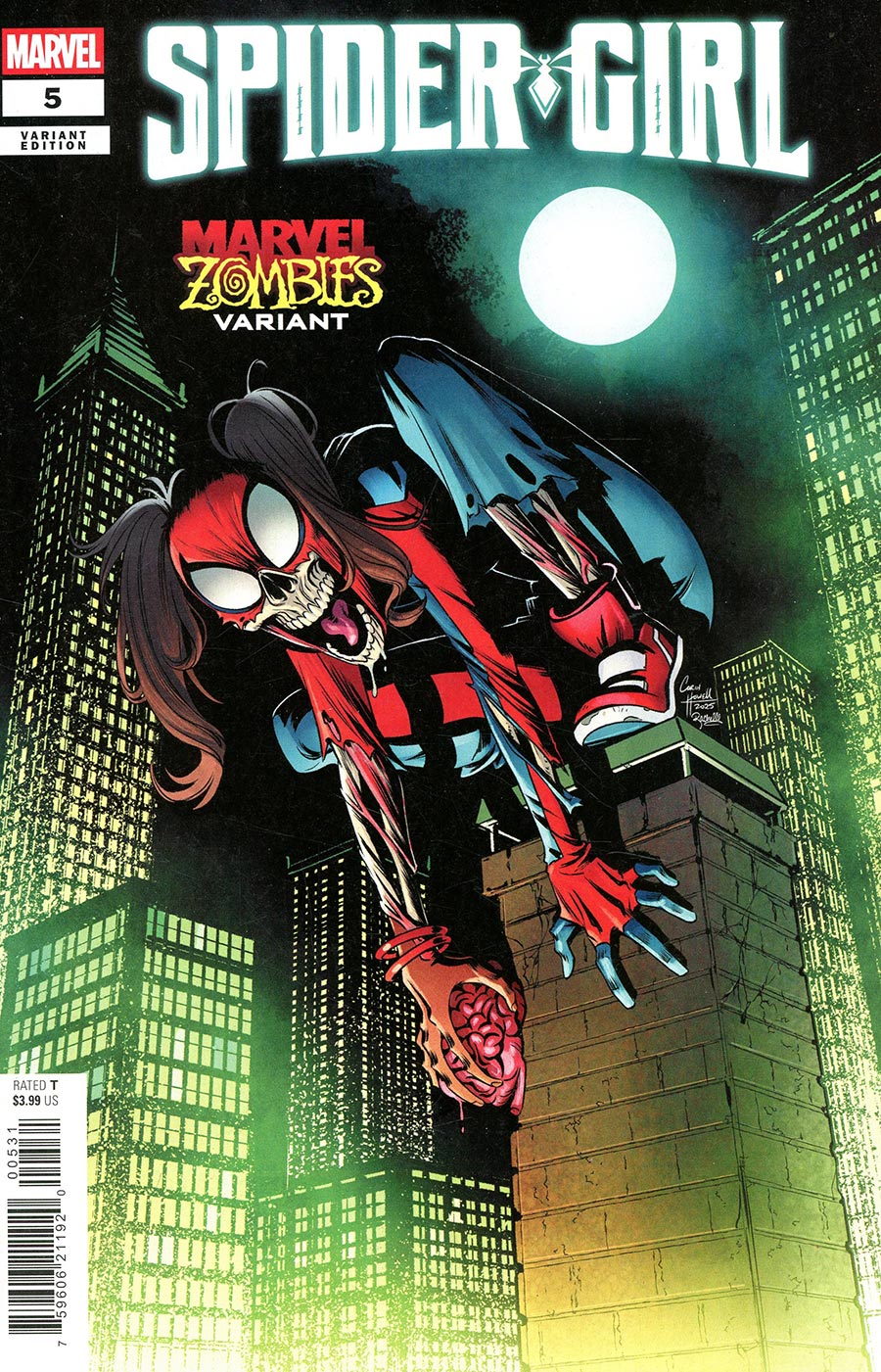 Spider-Girl Vol 3 #5 Cover C Variant Corin Howell Marvel Zombies Cover