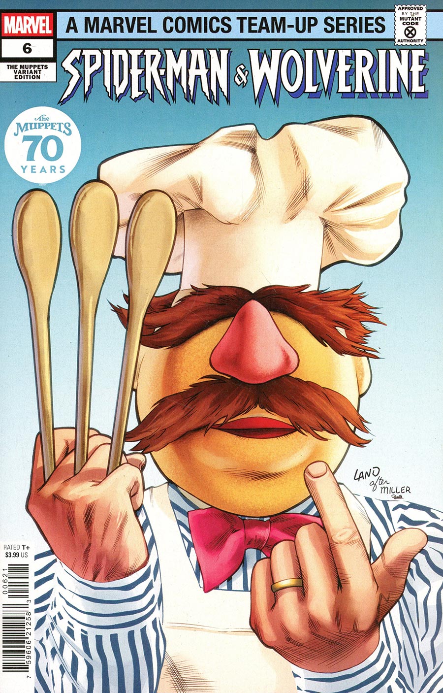 Spider-Man & Wolverine #6 Cover B Variant Greg Land Muppets Cover (Limit 1 Per Customer)