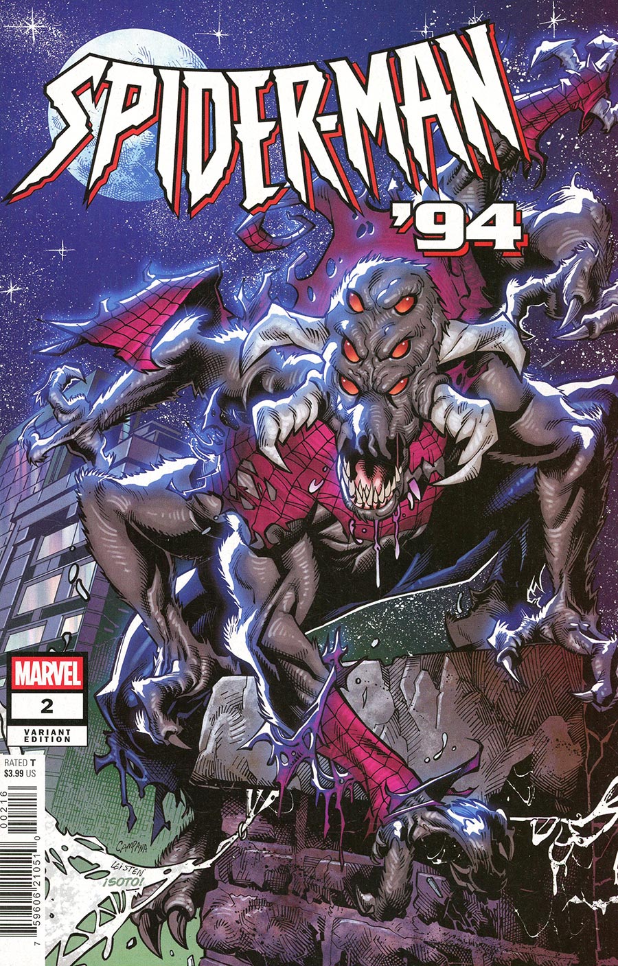 Spider-Man 94 #2 Cover E Incentive Chris Campana Variant Cover