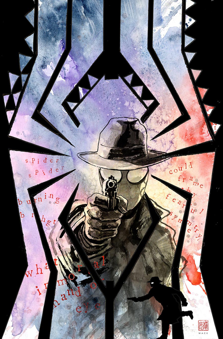 Spider-Man Noir Vol 3 #1 Cover F Incentive David Mack Virgin Cover