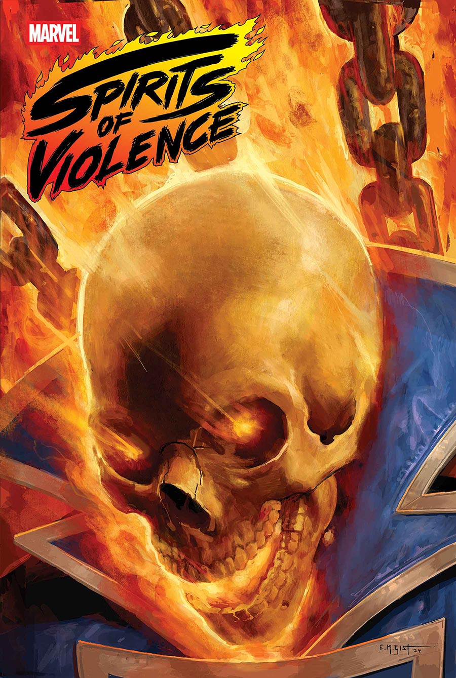Spirits Of Violence #1 Cover D Variant EM Gist Cover