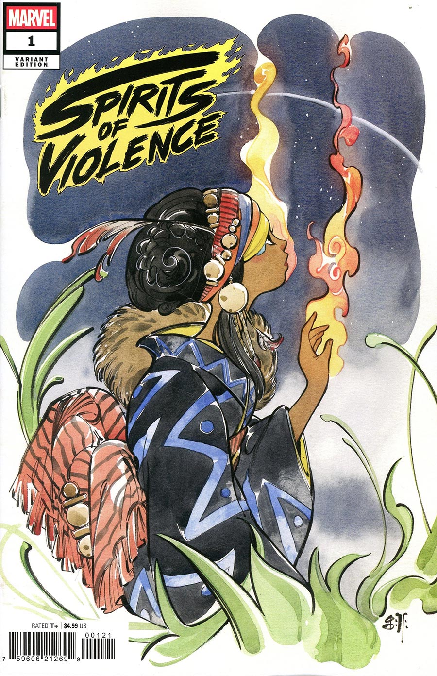 Spirits Of Violence #1 Cover B Variant Peach Momoko Kimono Cover