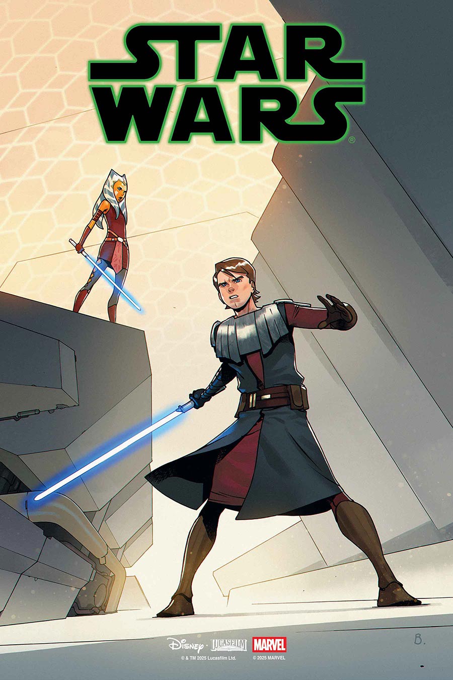 Star Wars Vol 6 #6 Cover B Variant Bengal Ahsoka & Anakin Jedi Knights Cover