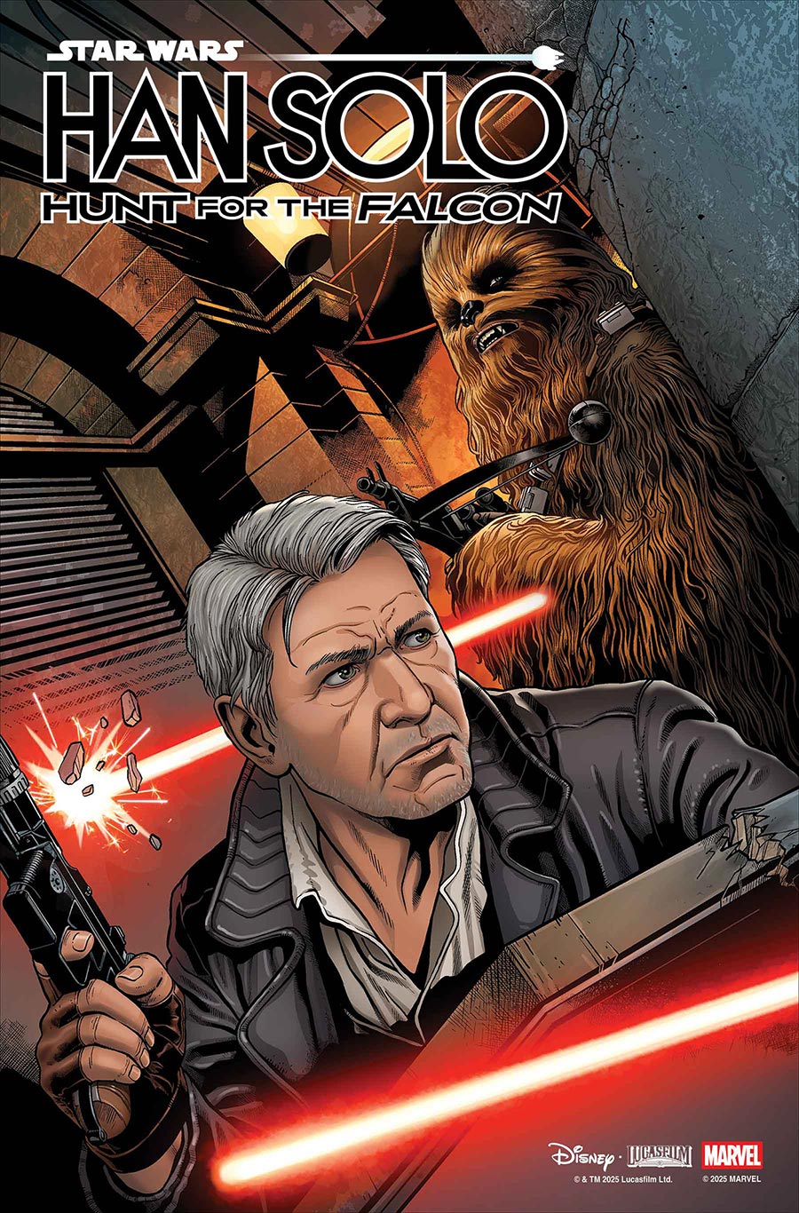 Star Wars Han Solo Hunt For The Falcon #2 Cover A Regular Ramon Rosanas Cover