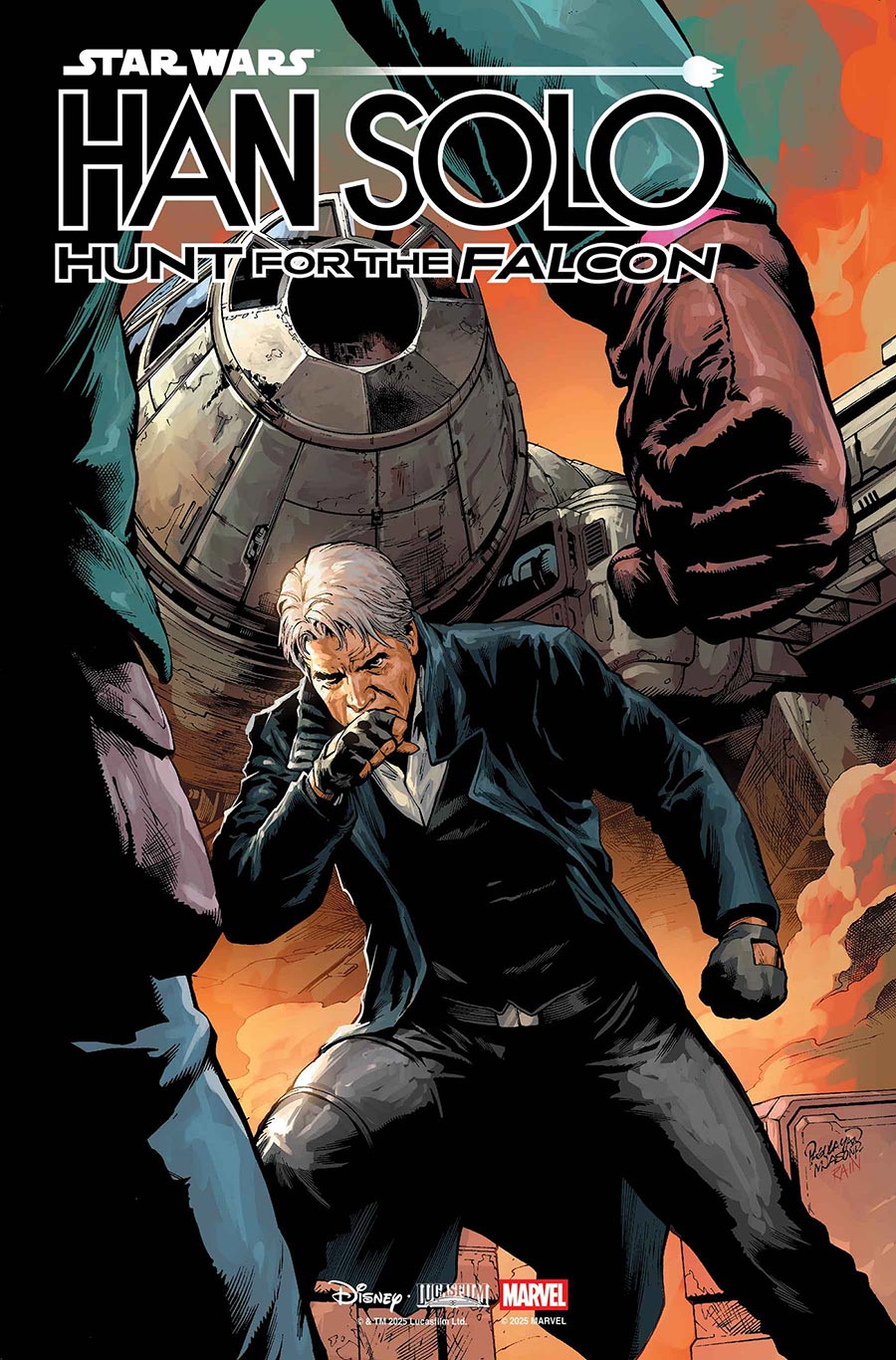 Star Wars Han Solo Hunt For The Falcon #2 Cover B Variant Carlo Pagulayan Cover