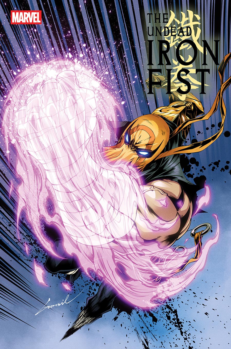 Undead Iron Fist #2 Cover D Incentive Godtail Variant Cover
