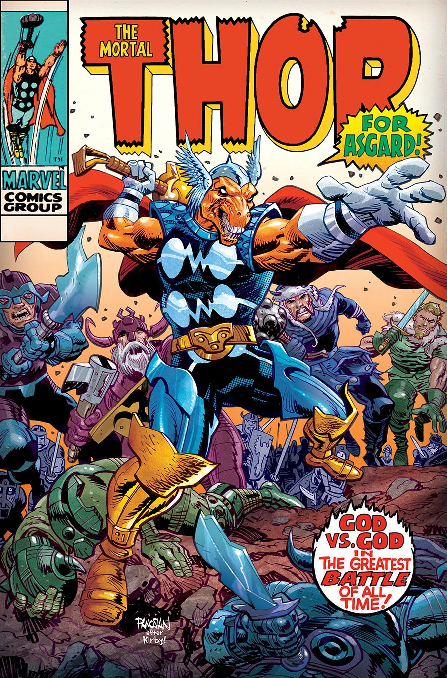 Thor Vol 7 #3 Cover G Incentive Dan Panosian Variant Cover
