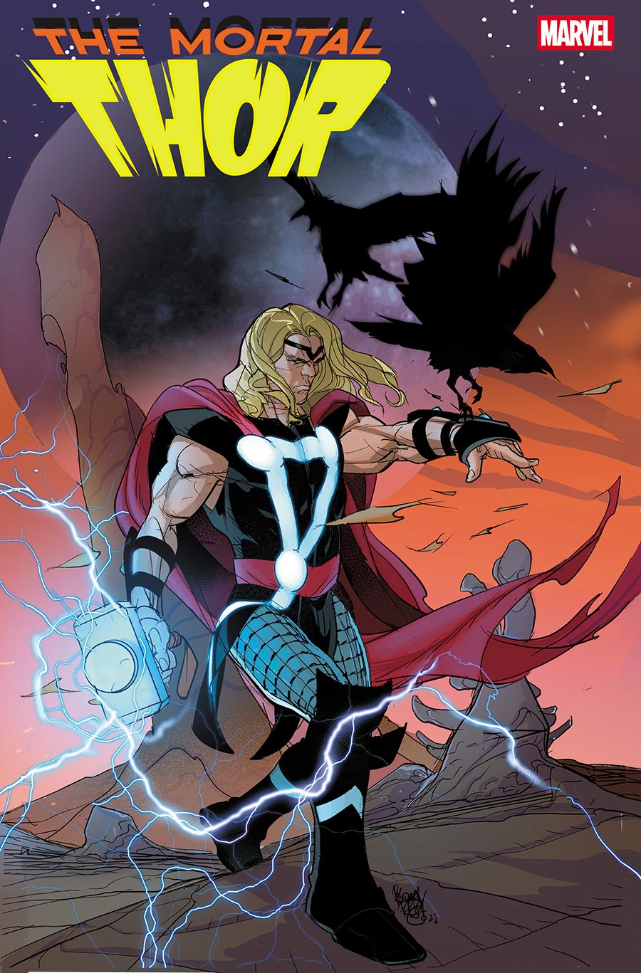 Thor Vol 7 #3 Cover E Variant Pasqual Ferry Cover