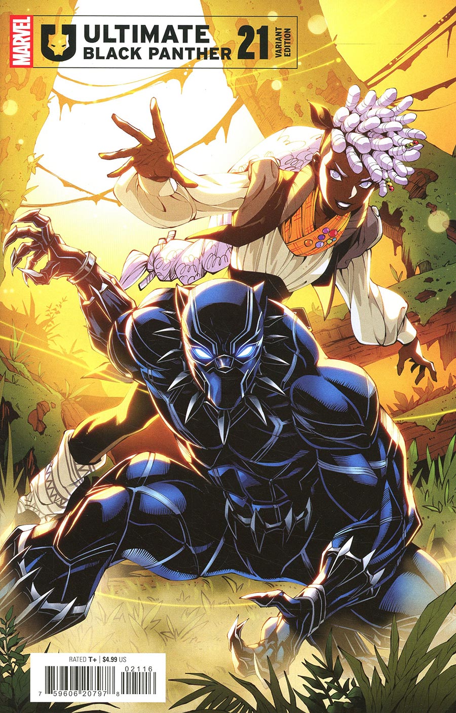 Ultimate Black Panther #21 Cover C Incentive Godtail Variant Cover