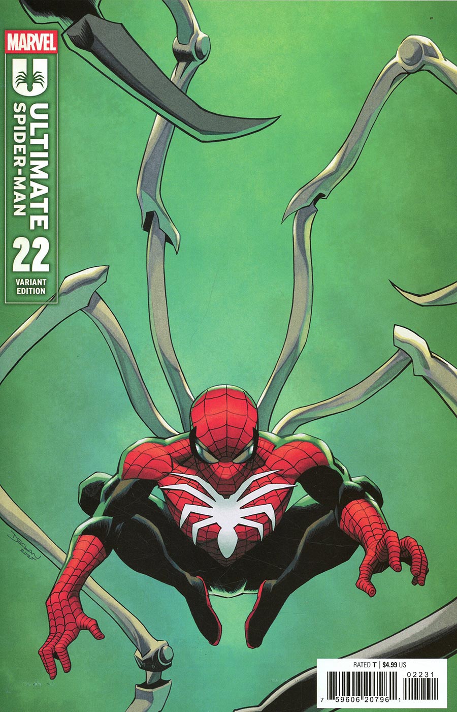 Ultimate Spider-Man Vol 2 #22 Cover D Variant Declan Shalvey Spoiler Cover