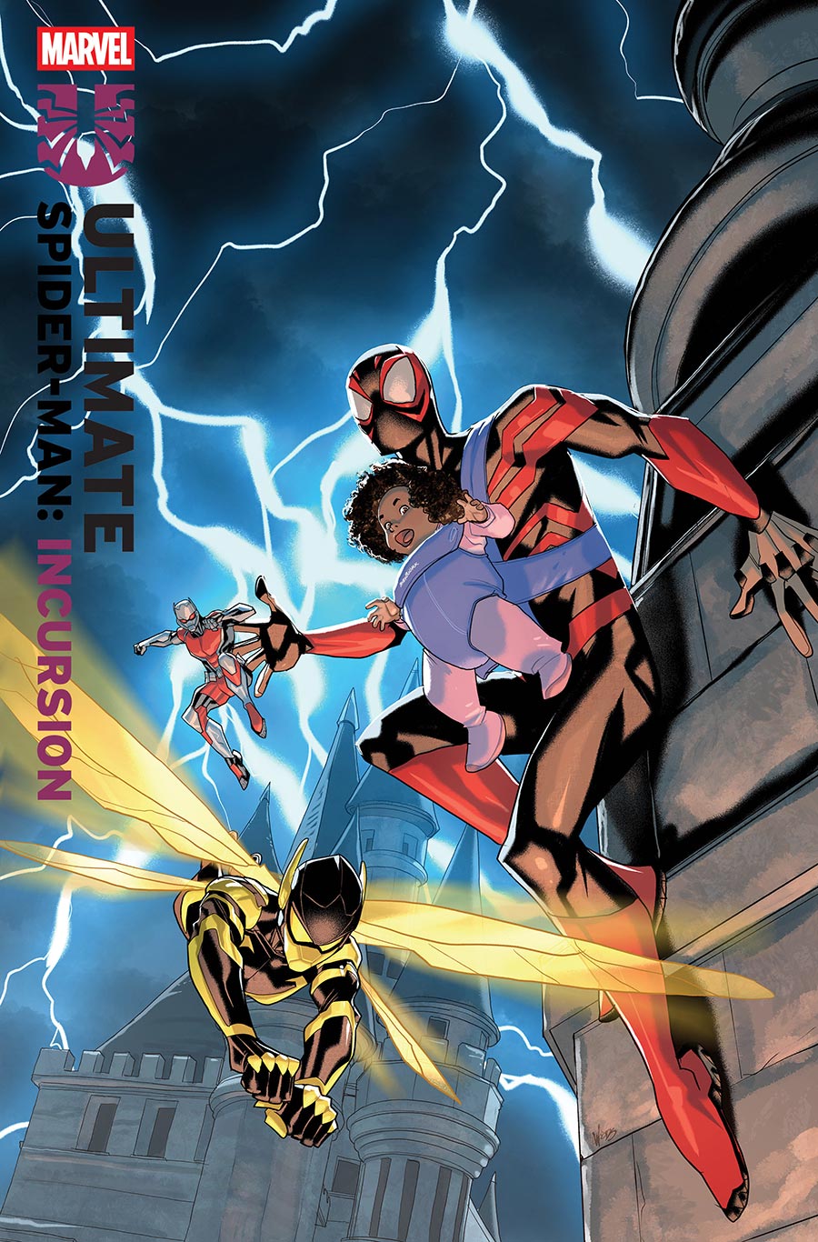 Ultimate Spider-Man Incursion #5 Cover D Incentive Pete Woods Variant Cover