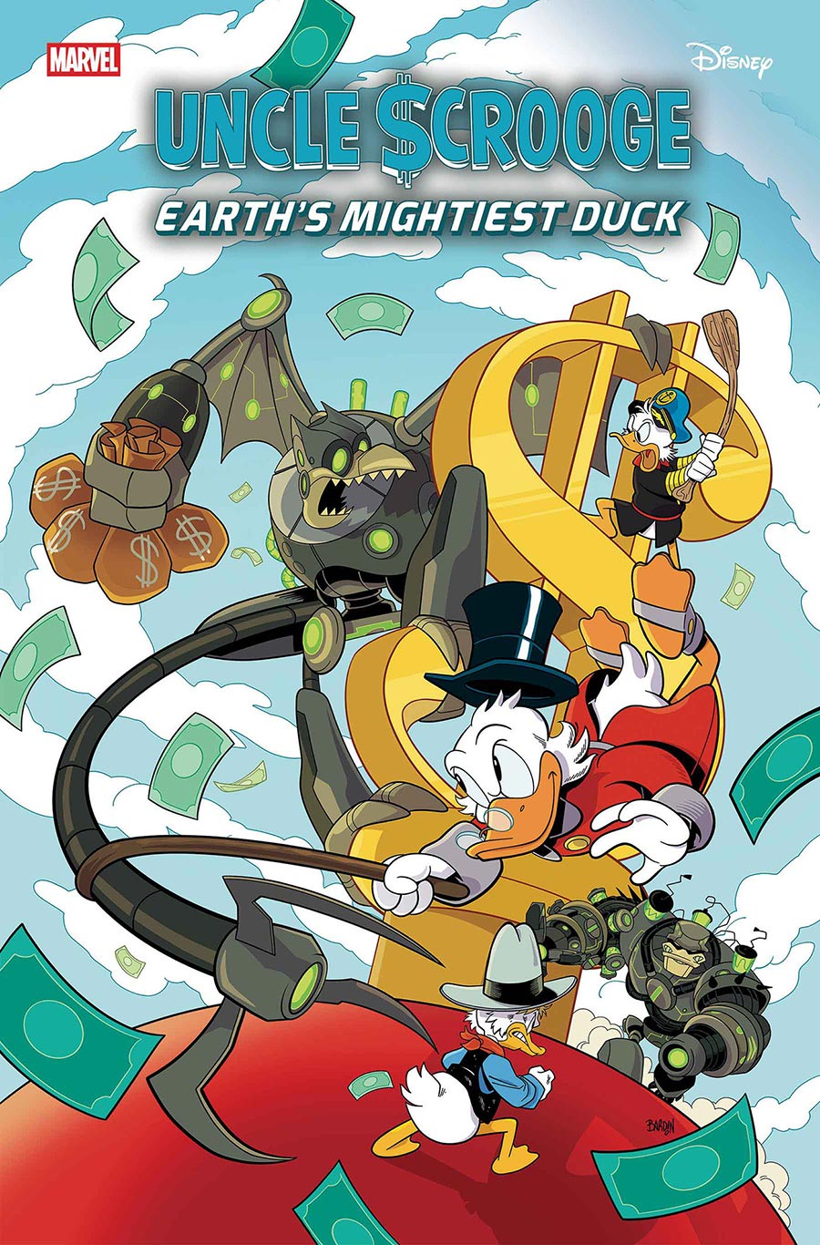 Uncle Scrooge Earths Mightiest Duck #3 Cover C Incentive Dave Bardin Variant Cover