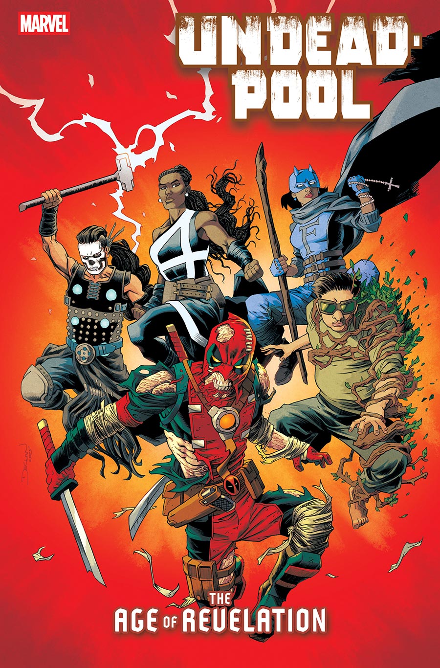 Undeadpool #1 Cover E Incentive Declan Shalvey Variant Cover (Age Of Revelation Tie-In)