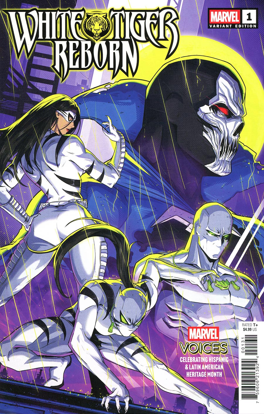 White Tiger Reborn #1 (One Shot) Cover C Variant Jhony Caballero Cover