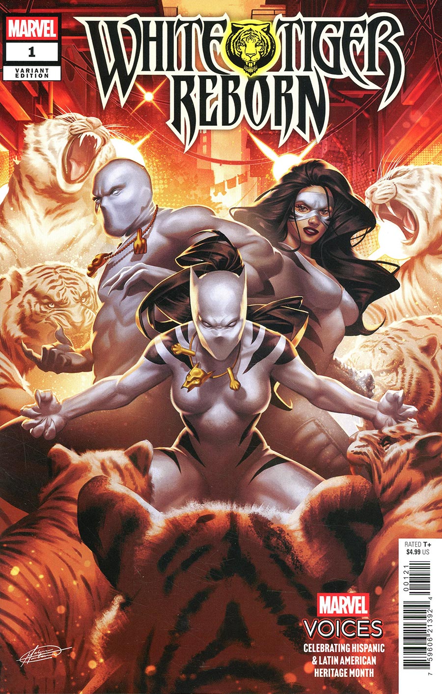White Tiger Reborn #1 (One Shot) Cover B Variant Mateus Manhanini Reborn Cover