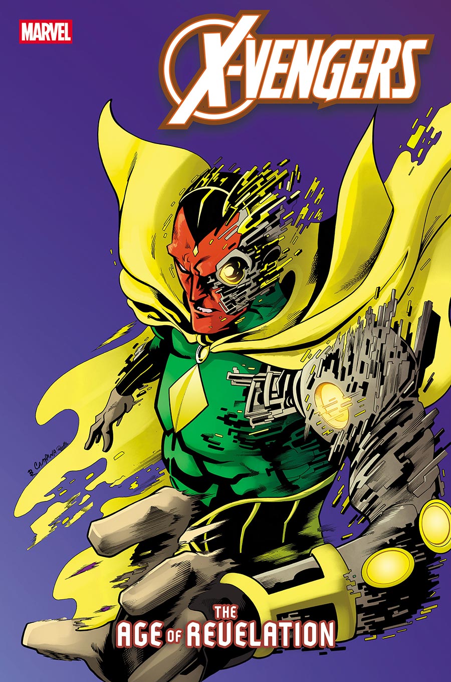 X-Vengers #1 Cover C Variant Chris Campana Vision Cover (Age Of Revelation Tie-In)