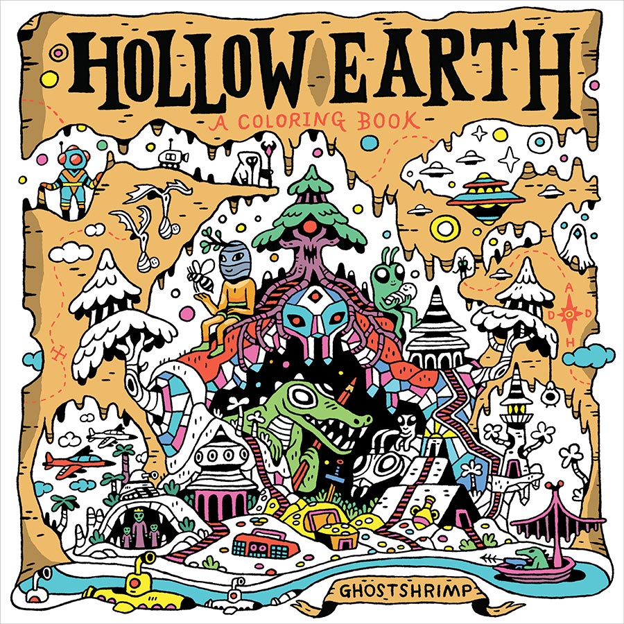 Hollow Earth A Coloring Book TP