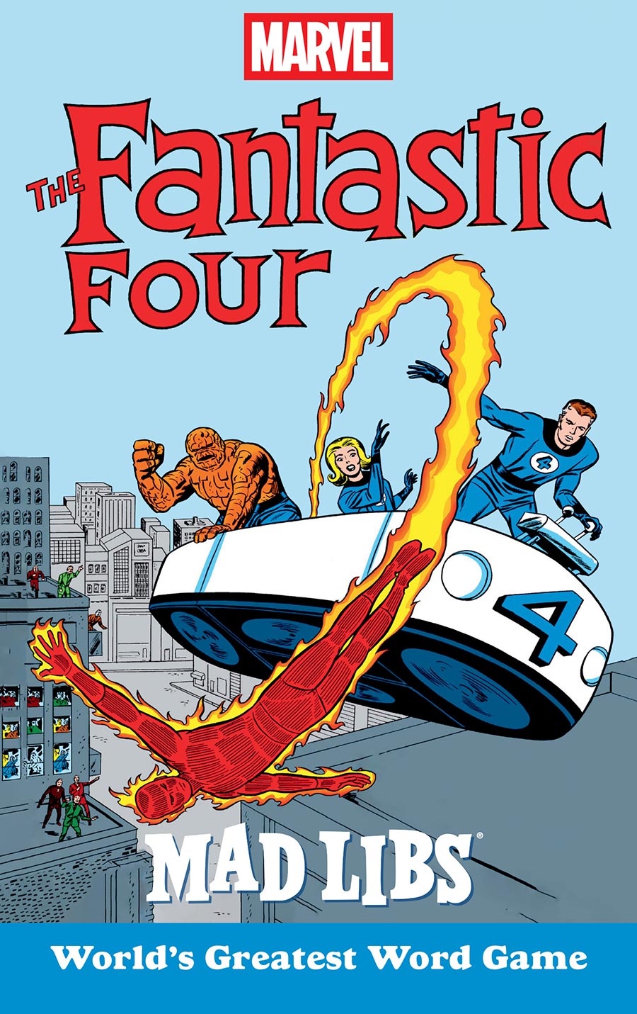 Marvels The Fantastic Four Mad Libs Worlds Greatest Word Game TP