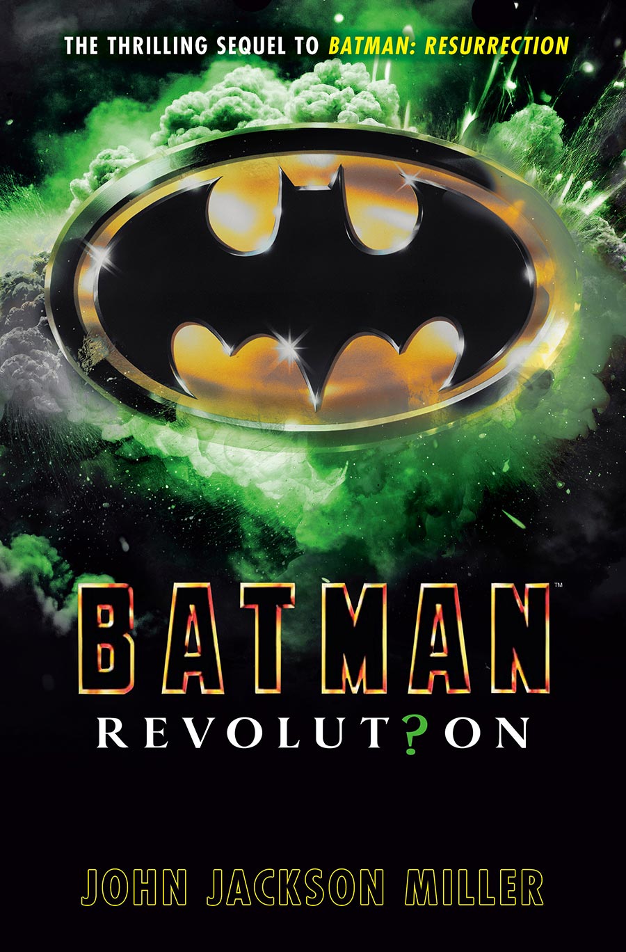 Batman Revolution Novel HC