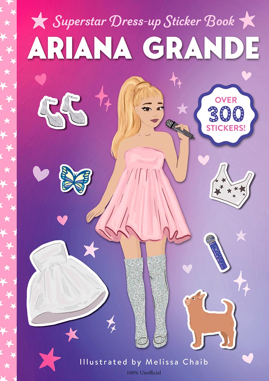 Ariana Grande Superstar Dress-Up Sticker Book TP