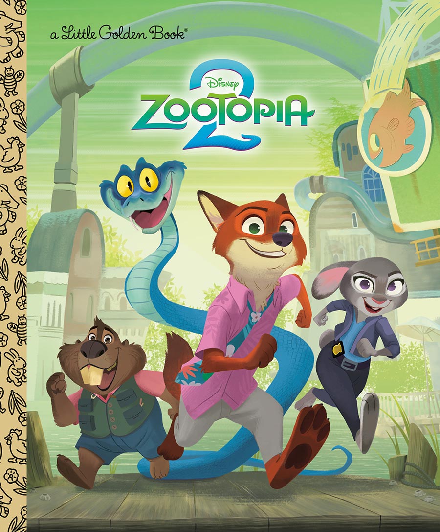 Disney Zootopia 2 Little Golden Book HC