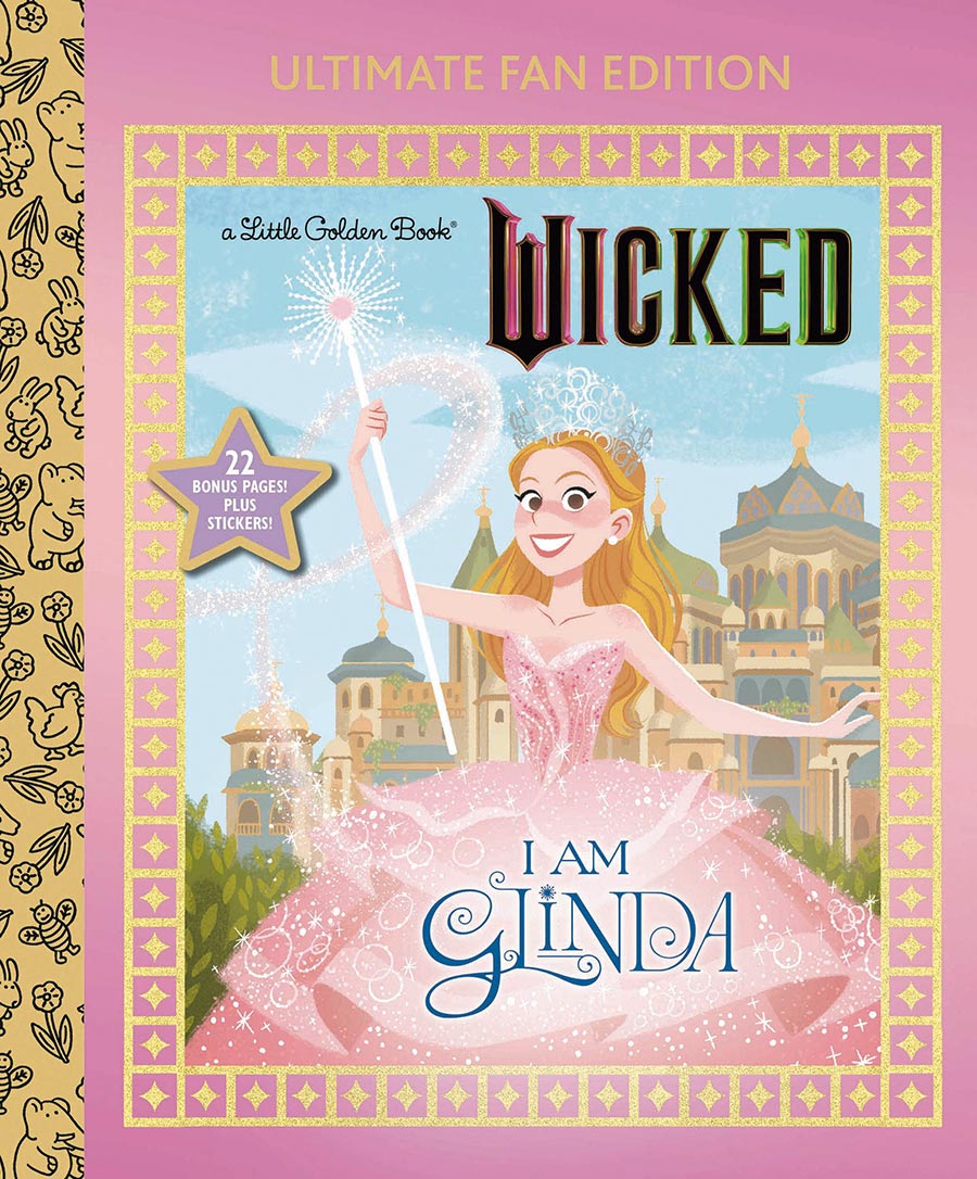 I Am Glinda Ultimate Fan Edition (Universal Pictures Wicked) Little Golden Book HC