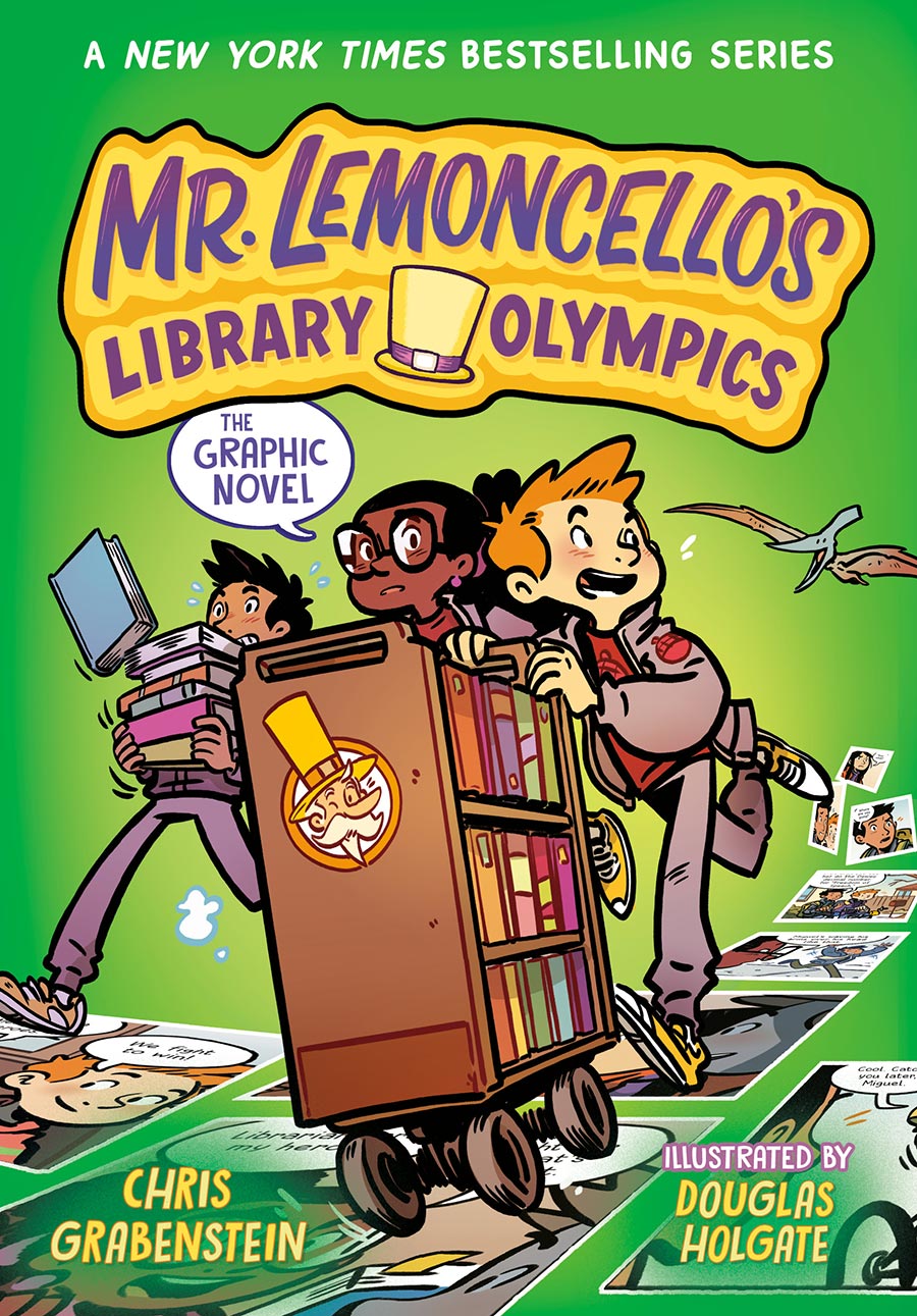 Mr Lemoncellos Library Olympics The Graphic Novel TP