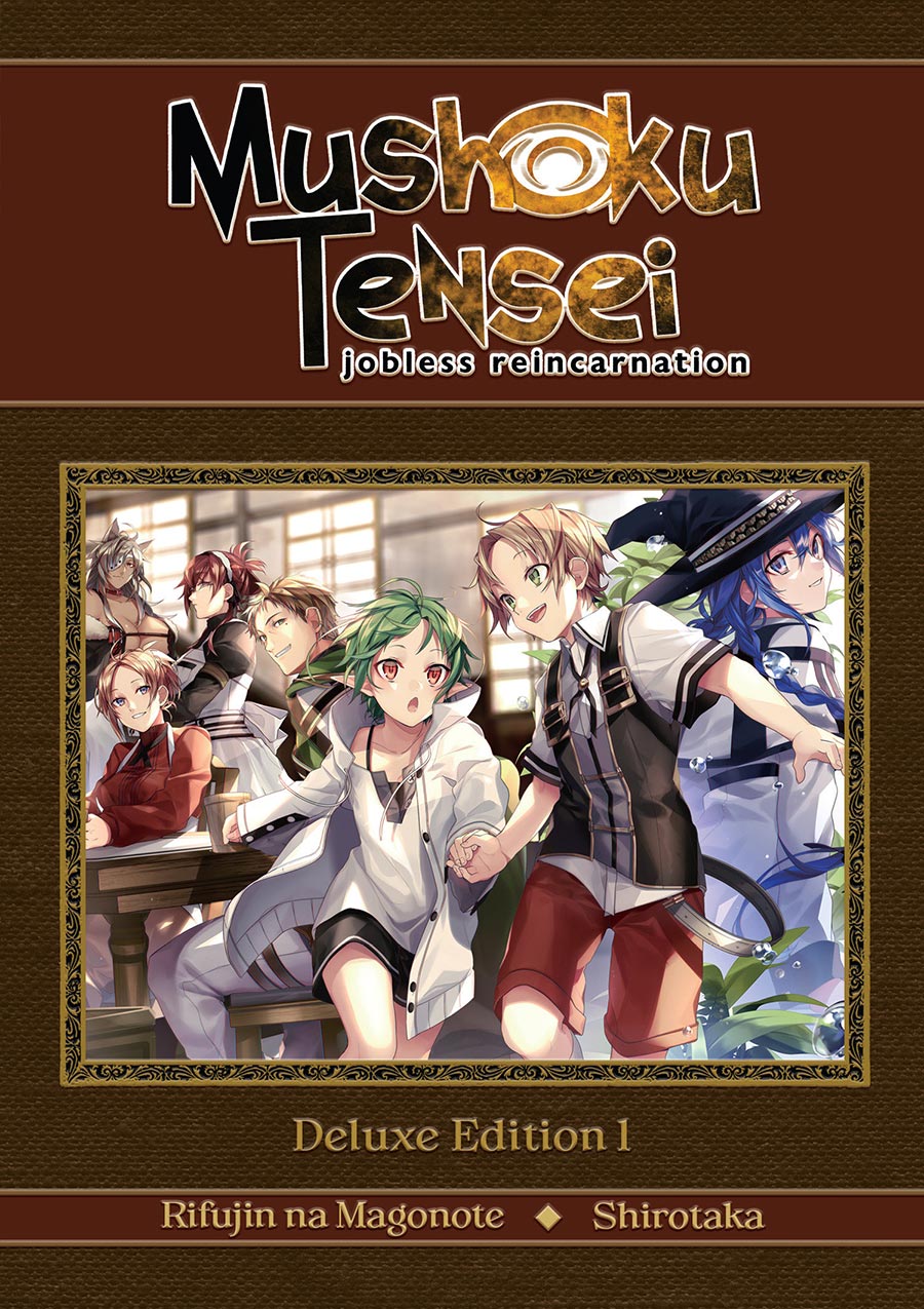 Mushoku Tensei Jobless Reincarnation Light Novel Deluxe Edition Vol 1 HC (Vols 1-3)