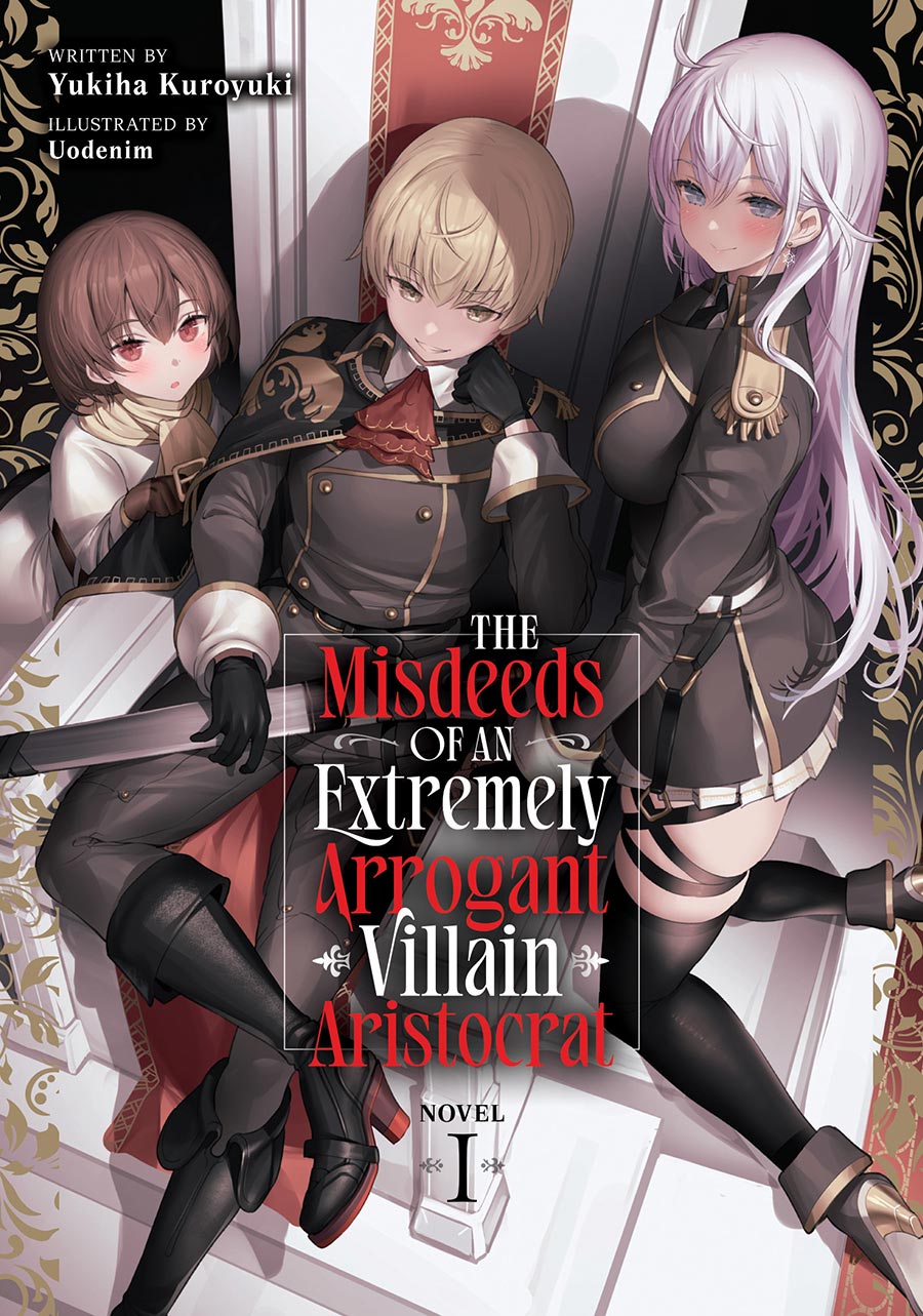 Misdeeds Of An Extremely Arrogant Villain Aristocrat Light Novel Vol 1