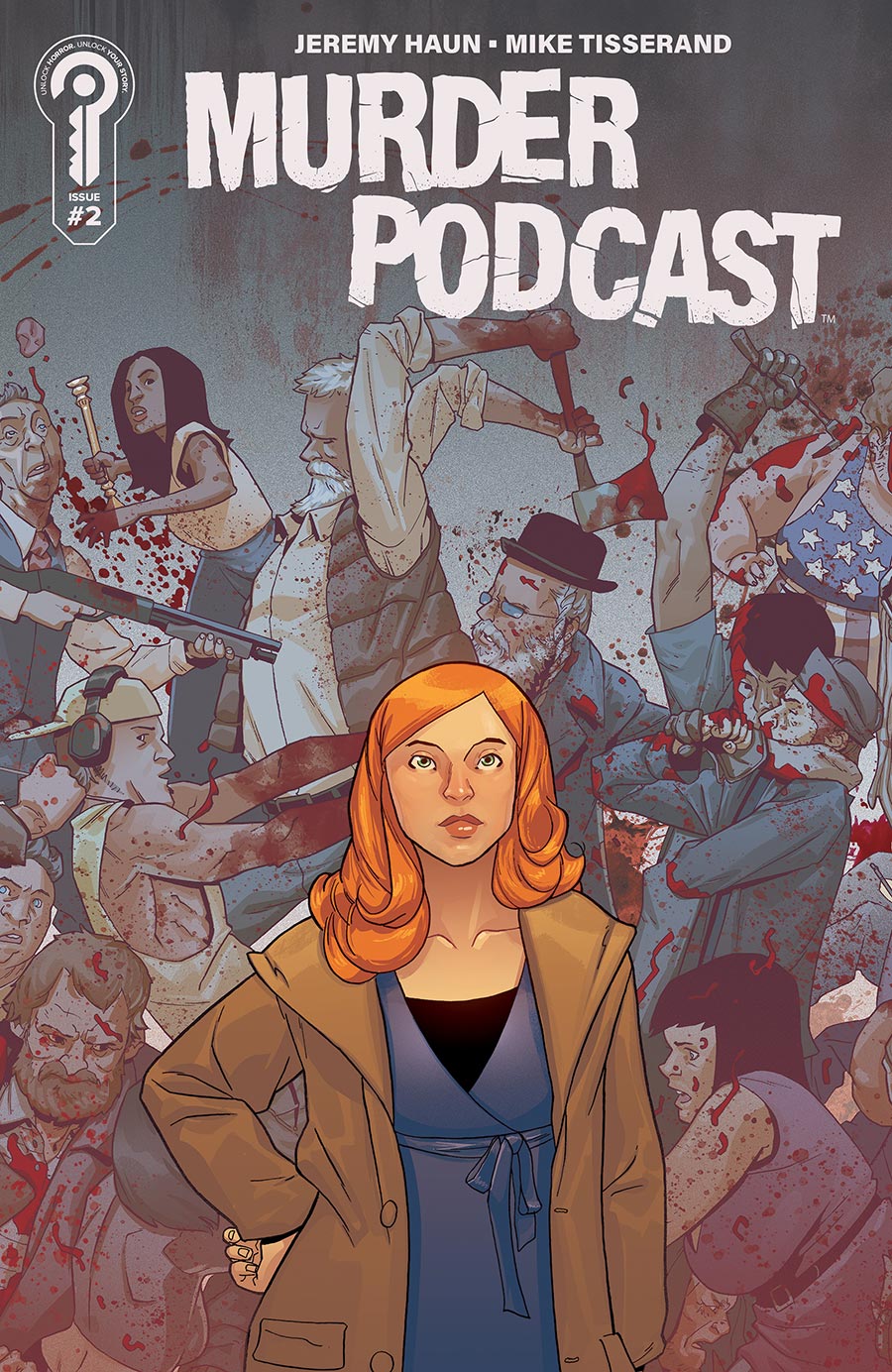 Murder Podcast #2 Cover B Variant Mike Tisserand Connecting Cover