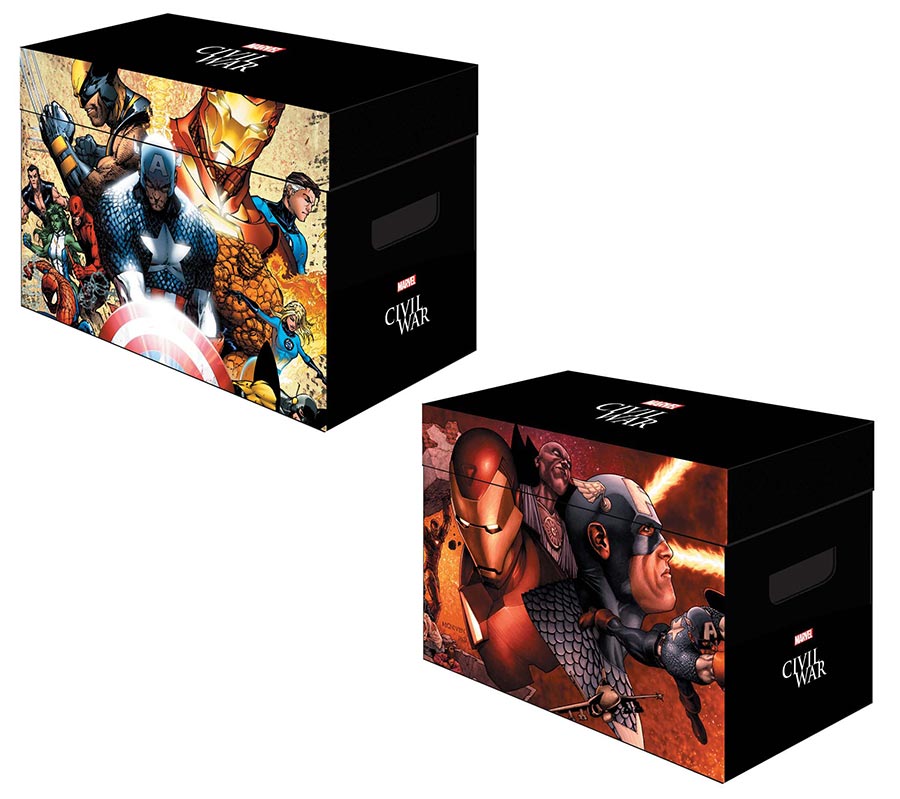 Marvel Graphic Comic Box - Civil War (Single)