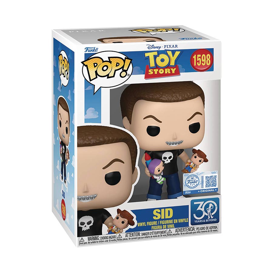POP Disney Toy Story 30th Anniversary Sid Vinyl Figure