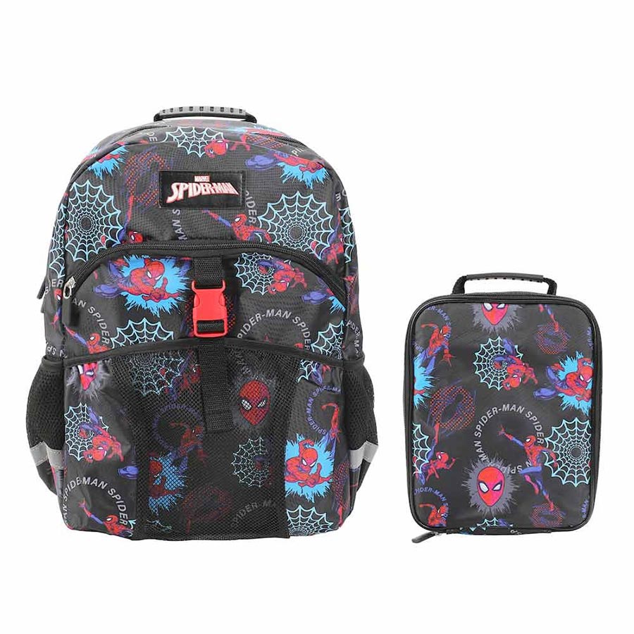 Marvel Spider Man Youth Lunch Kit & Backpack Set