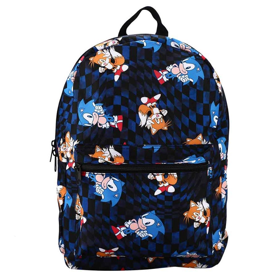 Sonic The Hedgehog All-Over-Print Sublimated Laptop Backpack